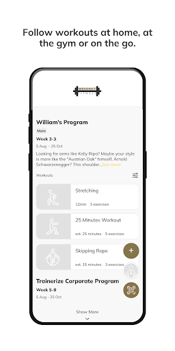 Mindset Fitness Mobile ekran görüntüsü