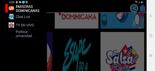Dominican Live Radio Chat Screen 3