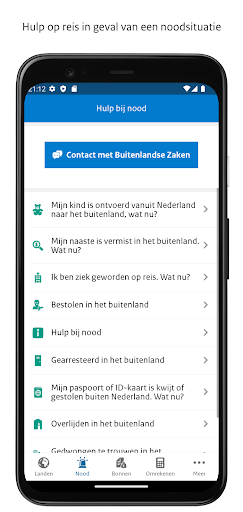 Reisapp Screen 3