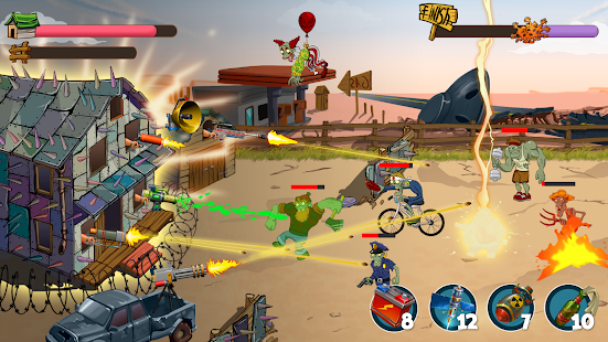 Base defense versus Zombies Screenshot