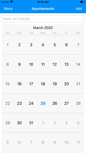 Timesheet Mazars Screen 2