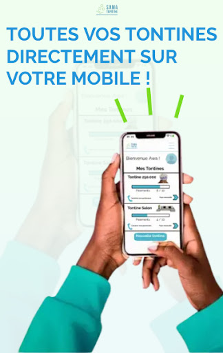 Android application SAMA TONTINE screenshort