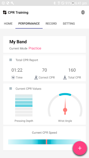 CPR Band for Self Training Screen 3