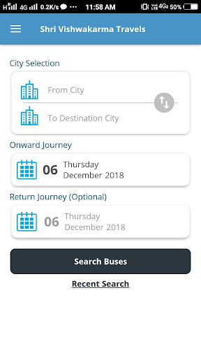 Shri Vishwakarma Travels Screen 3