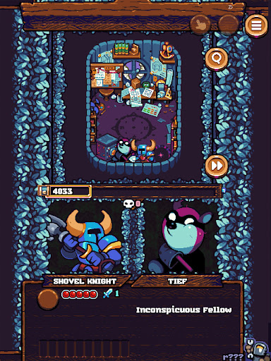 Screenshot of Shovel Knight Pocket Dungeon