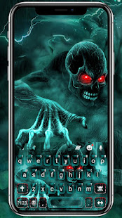 Zombie Skull Keyboard 6.0.1109_8 APK screenshots 1