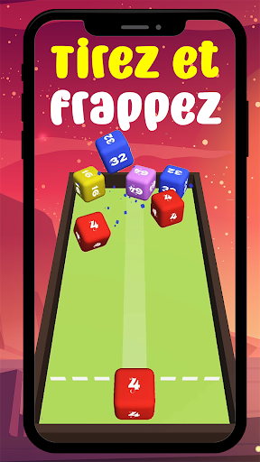 Android application 2048 Cube Shooter - Merge Game screenshort