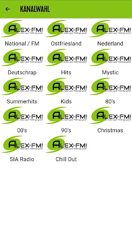 RADIO ALEX FM DE/NL Screen 3