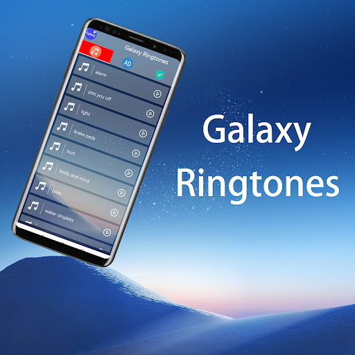 Android application Galaxy Ringtones screenshort