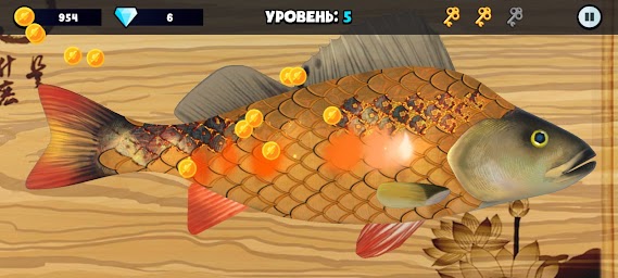 Clean a Fish: 3D game