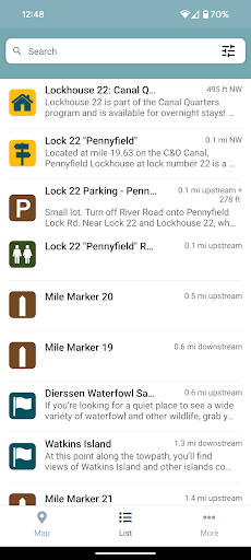 C&O Canal Explorer screenshot 4