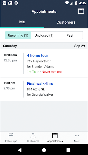 App screenshot