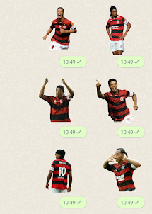 Figurinhas Ronaldinho Flamengo