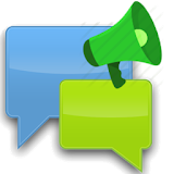 SMS Sender Name Announcer icon
