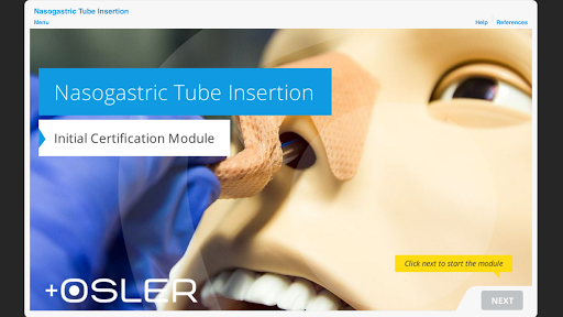 Osler ePortfolio Screen 3
