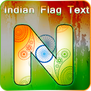 Indian Flag letter: India Independence day 2018