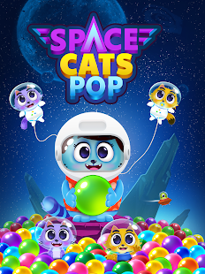 Space Cats Pop: Bubble Shooter 3.4 screenshots 23