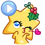 WASticker Christmas in motion icon