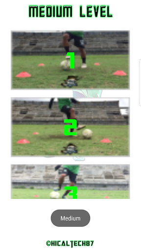 Soccer Footwork Training Screen 3