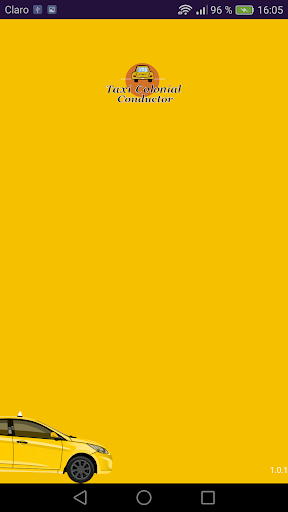 Android application Taxi Colonial Conductor screenshort