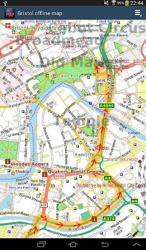 Bristol England offline map