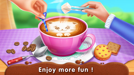 Kitty Café: Make Yummy Coffee Screen 3
