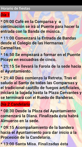 COMPARSA CRISTIANOS de SAX Screen 3
