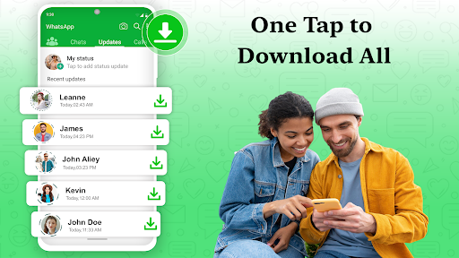 Android application Status Saver - Download status screenshort