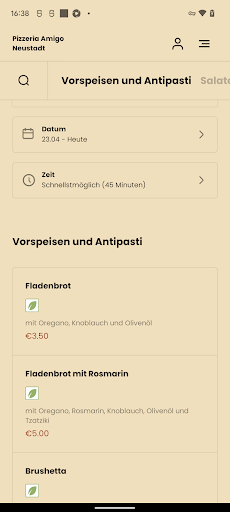 Pizzeria Amigo Neustadt Screen 3