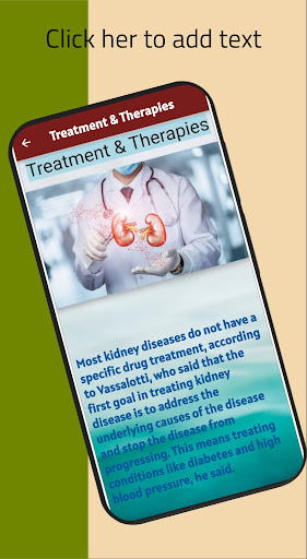 Kidney diseases and Treatment‏