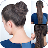 Cute Girls Hairstyle Tutorial Step by Step 2019 icon
