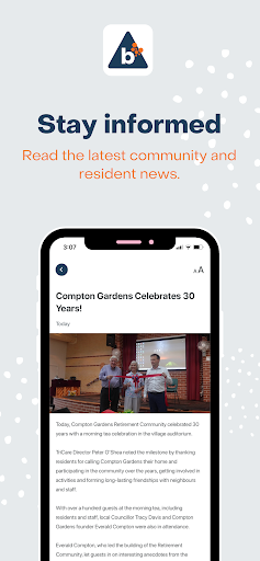 TriCare Community Bubble Screen 2