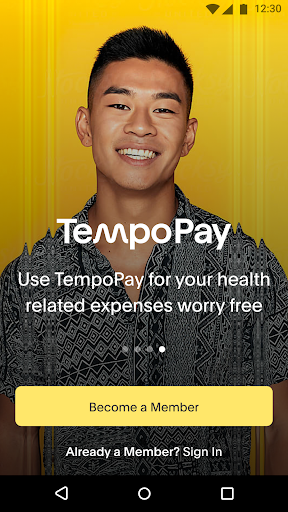Android application TempoPay screenshort