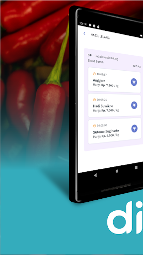 Android application diPanen.id Pengelola screenshort
