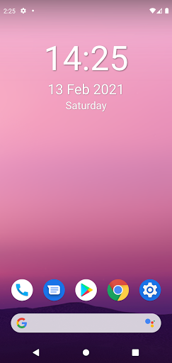 Android application Big Time screenshort