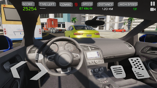 Online Audi Car Driving Game