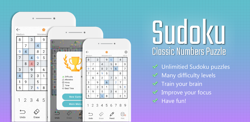 Sudoku Free - Classic Logic Puzzle Game