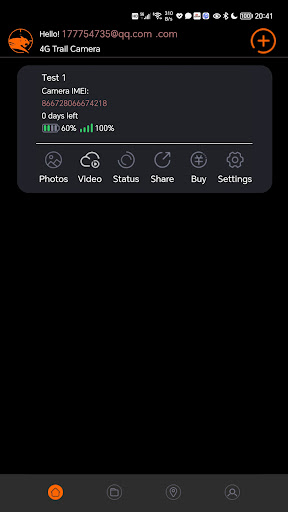 Android application Anti-theft Camera screenshort