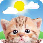 Cover Image of Descargar Weather Kitty - Aplicación y widget de pronóstico del tiempo  APK