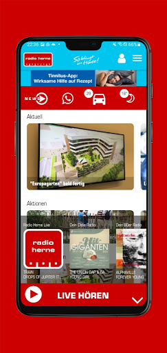 Radio Herne Screen 2