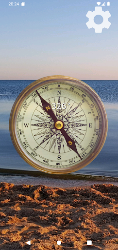 Compass Live Wallpaper Screen 2
