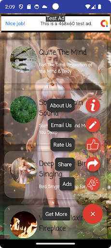 Android application Please Calm My Mind screenshort
