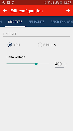 DPD Manager Screen 3