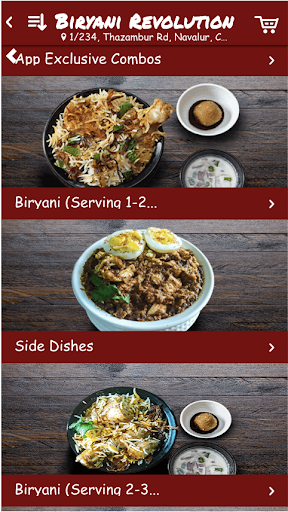 Biryani Revolution Delivery Bo