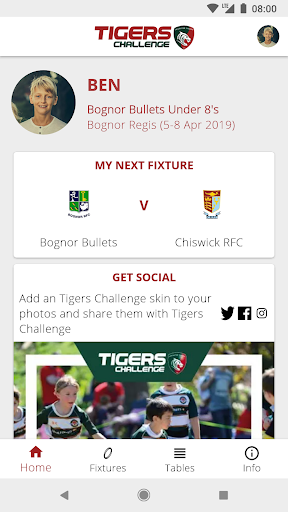 The Tigers Challenge Screen 2