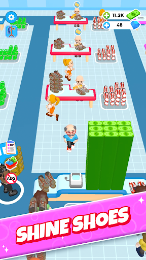 Laundry Rush - Idle Game Screen 2