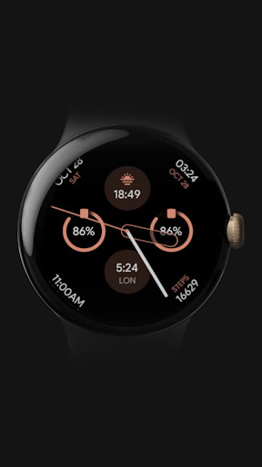 Android application Complicated Analogue screenshort