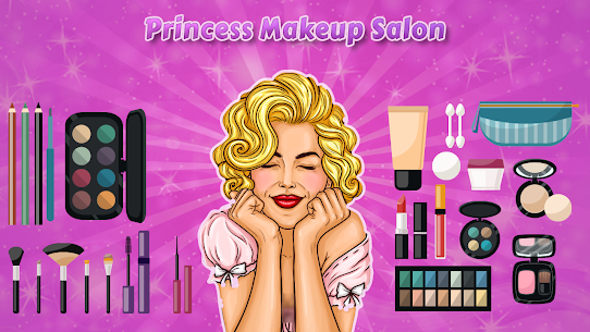 princess game – princess makeup game  & salon game 1