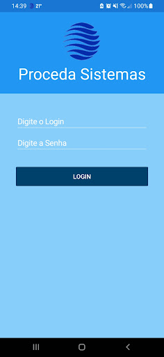 Android application Gestor de frete screenshort