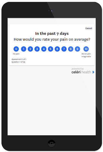 Celéri Health Screen 2